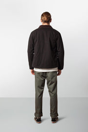 RHYTHM JAMES JACKET BLACK MODEL BACK