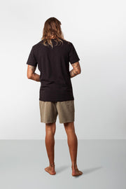 RHYTHM CORDUROY JAM OLIVE MODEL BACK