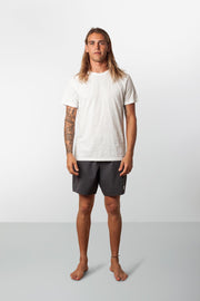 RHYTHM CLASSIC WASH TRUNK WASHED BLACK MODEL FRONT