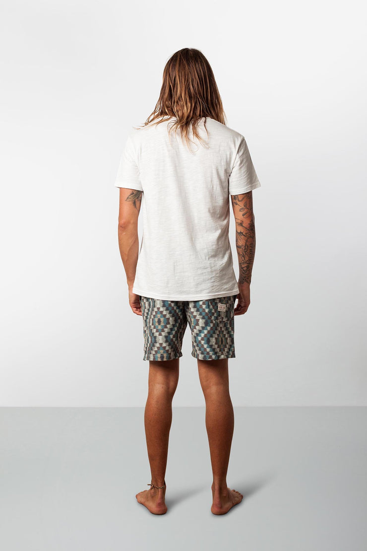 RHYTHM SHAMBALA BEACH SHORT NAVY MODEL BACK