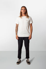 RHYTHM CAMPER T-SHIRT WHITE MODEL FRONT