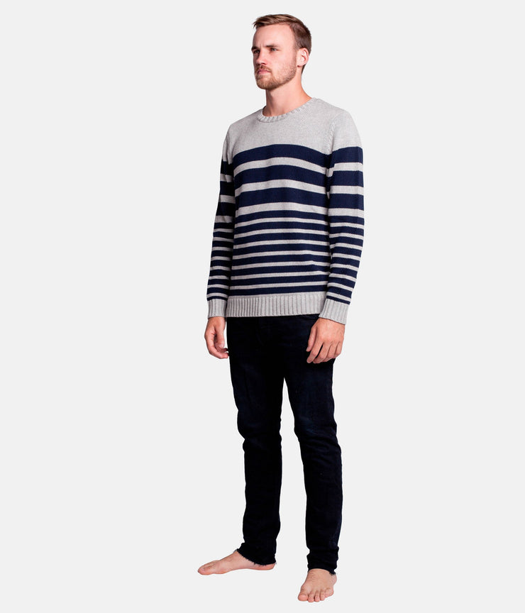 OLIVERS STRIPE KNIT WARM MARLE