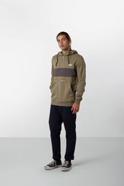 HUDSON HOOD OLIVE