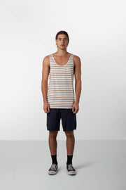 LINEN BUNKER WALKSHORT NAVY