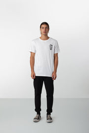 CRYING GLOBE T-SHIRT WHITE