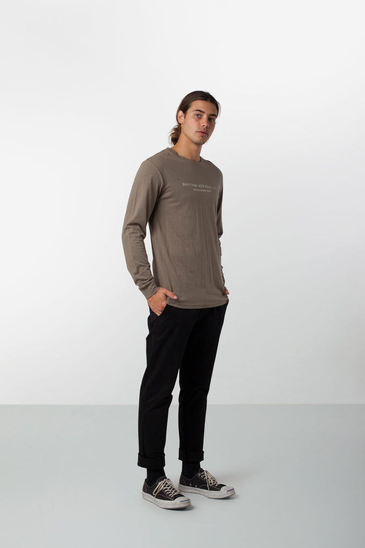 BARRACKS LS T-SHIRT OLIVE