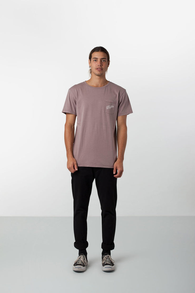 POCKET T-SHIRT OCHRE