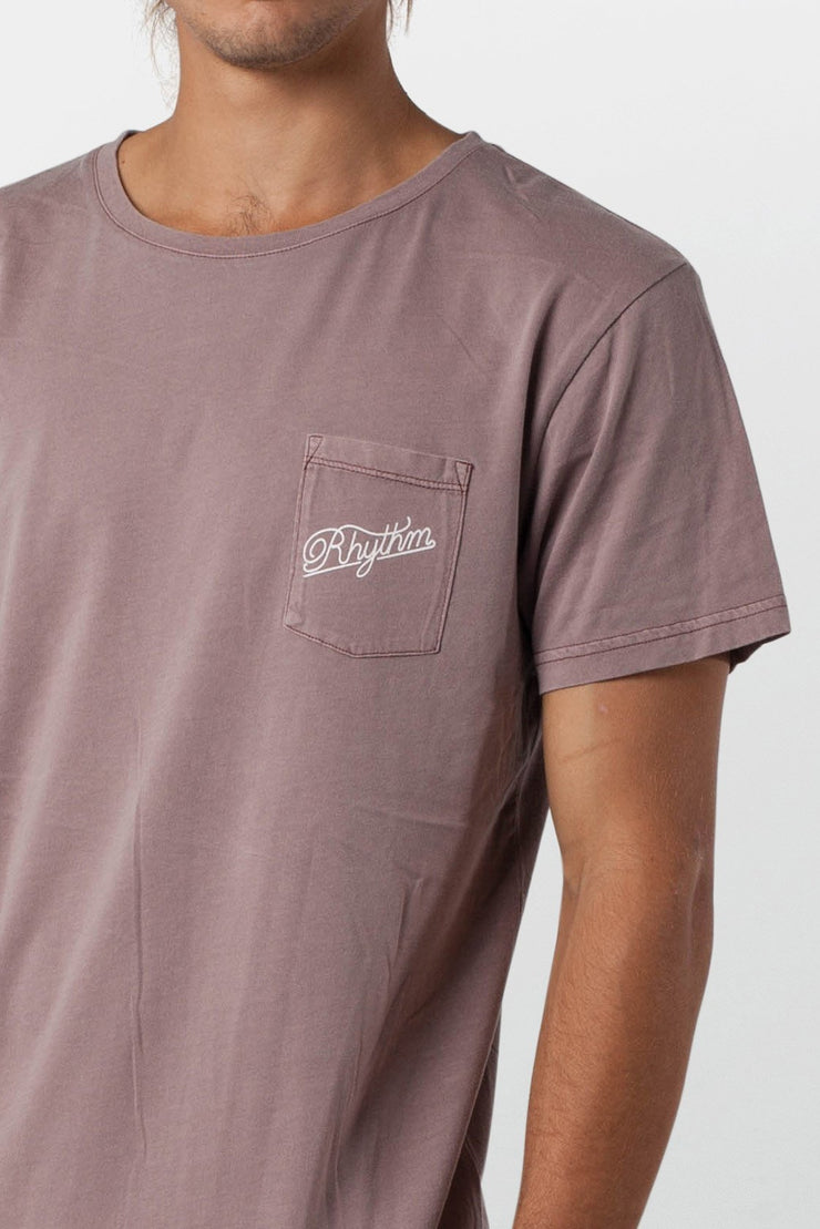 POCKET T-SHIRT OCHRE
