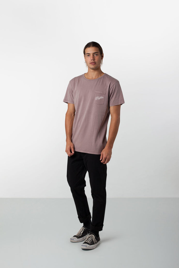 POCKET T-SHIRT OCHRE