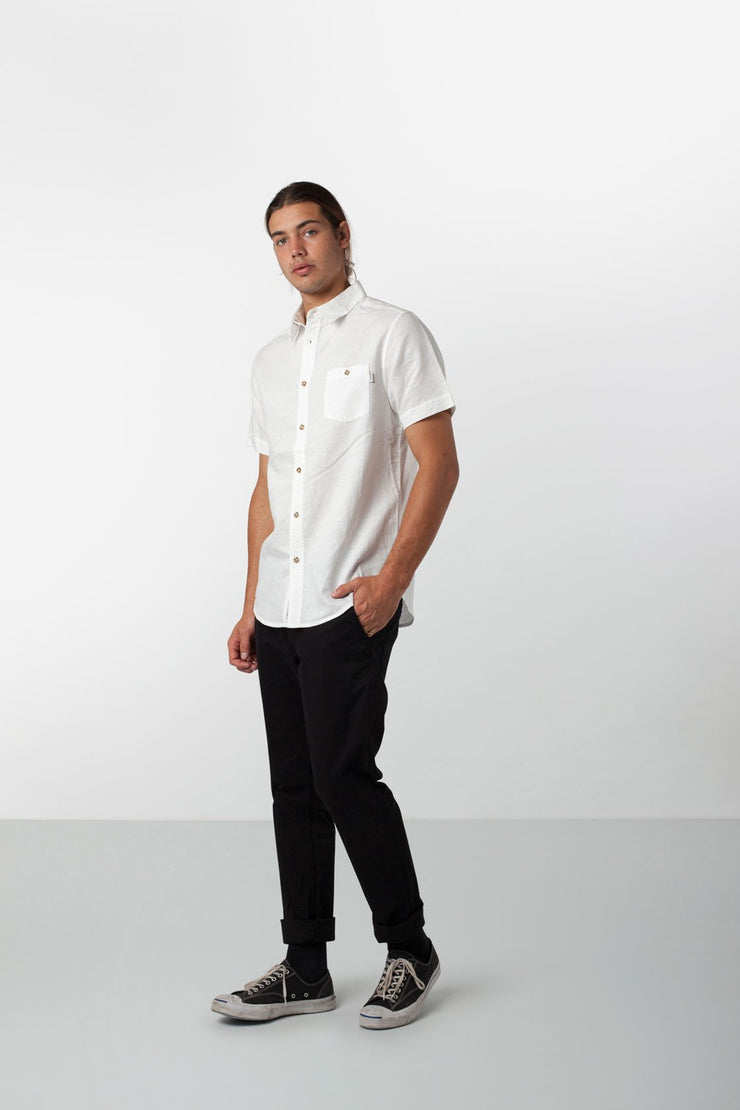 ELLIS SS SHIRT WHITE