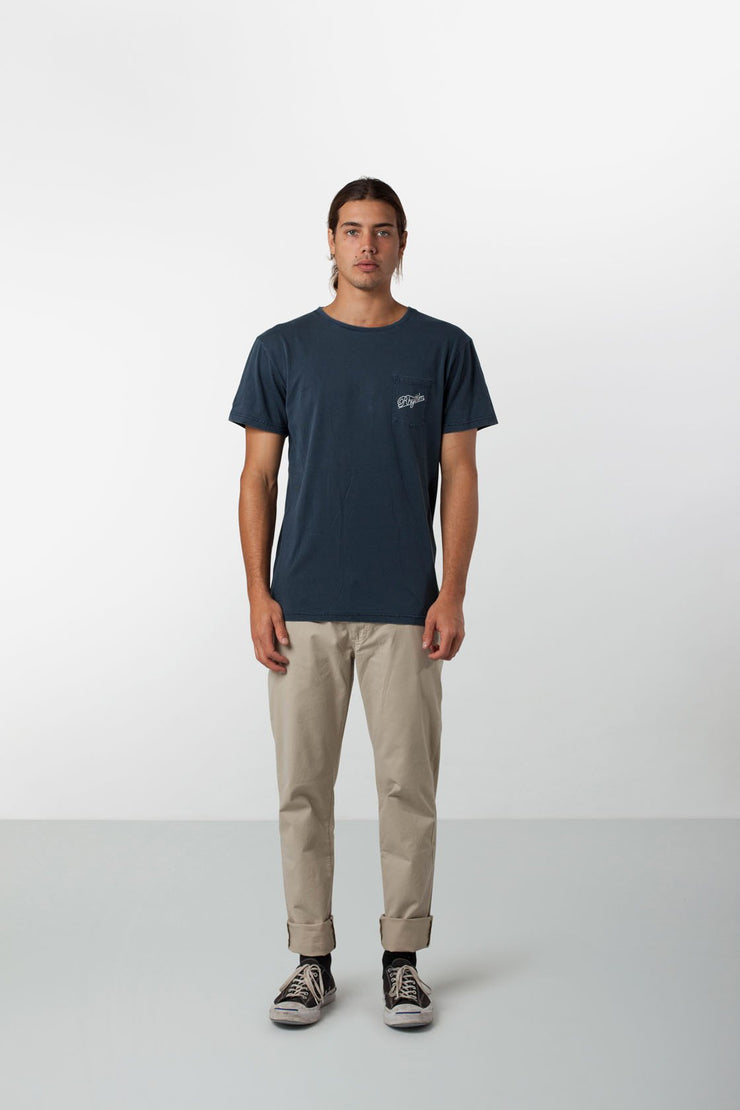 POCKET T-SHIRT INDIGO