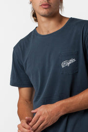 POCKET T-SHIRT INDIGO