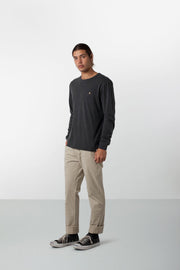 EVERYDAY WASH LS SHIRT CHARCOAL