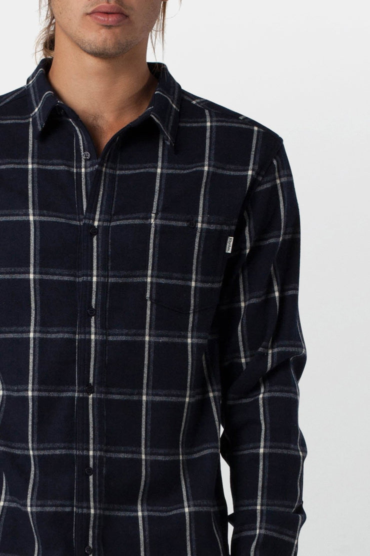 ANGLER LS SHIRT NAVY