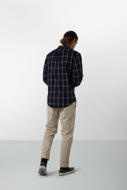 ANGLER LS SHIRT NAVY