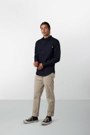 APARTMENT LS SHIRT DARK NAVY