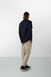 APARTMENT LS SHIRT DARK NAVY