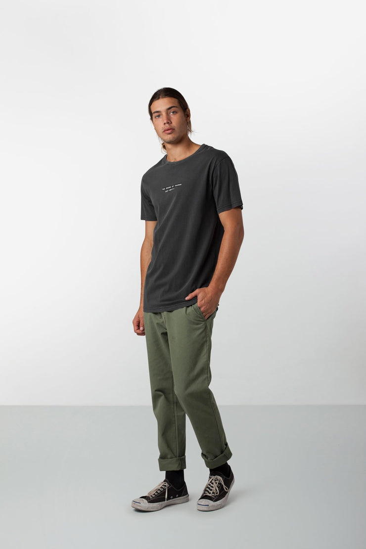 MAKER T-SHIRT WASHED OUT CHARCOAL