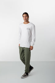 BLOCK LS T-SHIRT WHITE