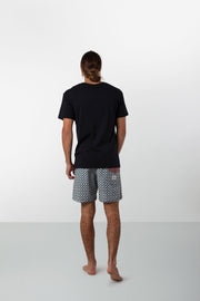 KASBAH JAM NAVY / BURNT RED