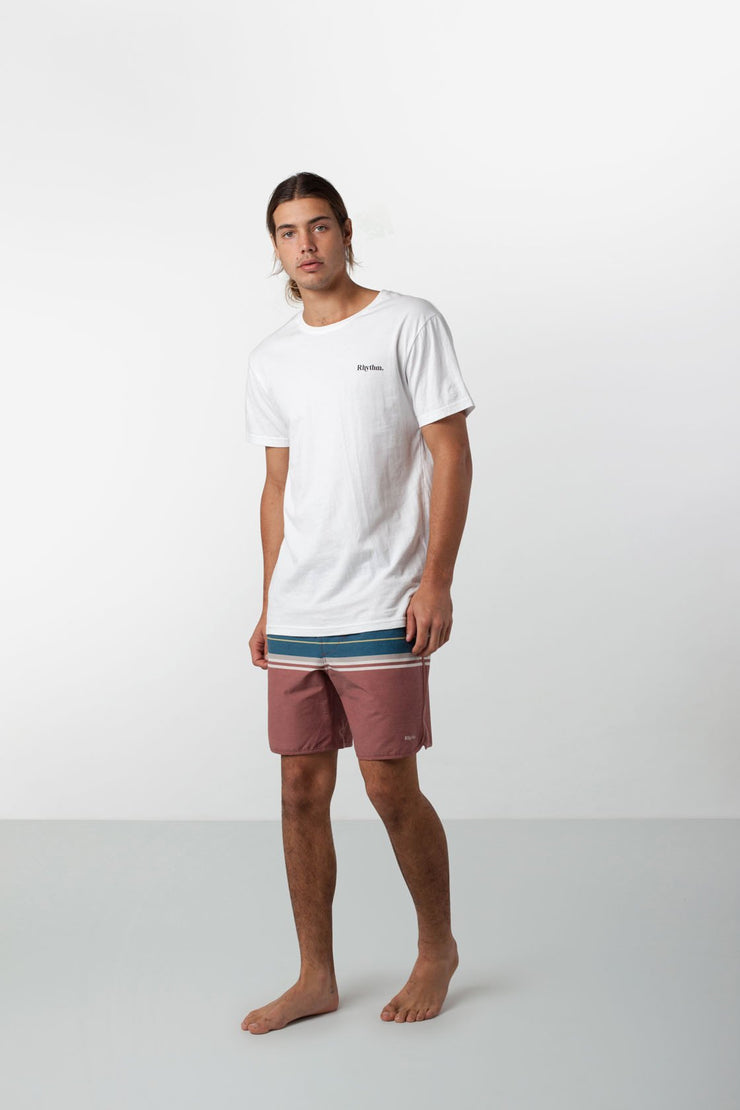 LOPEZ BEACH SHORT FADED RED