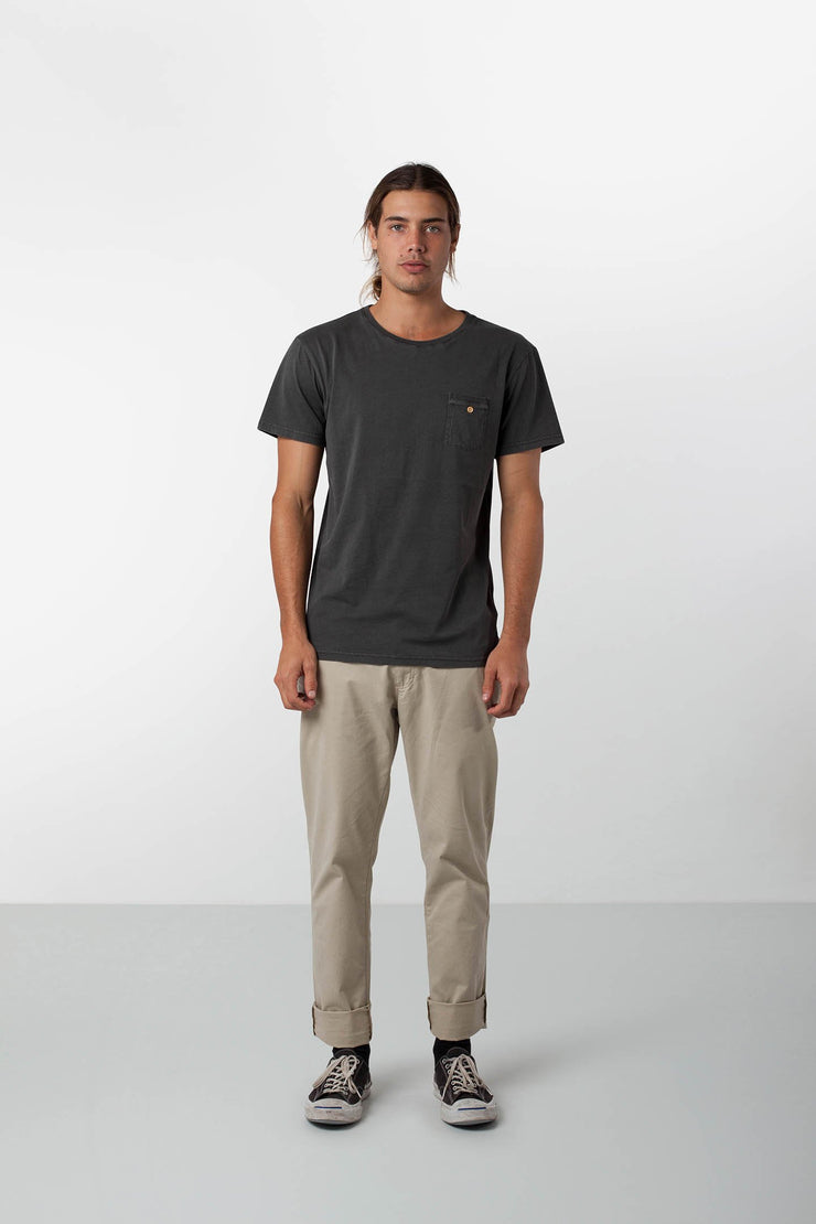 EVERYDAY WASH T-SHIRT CHARCOAL