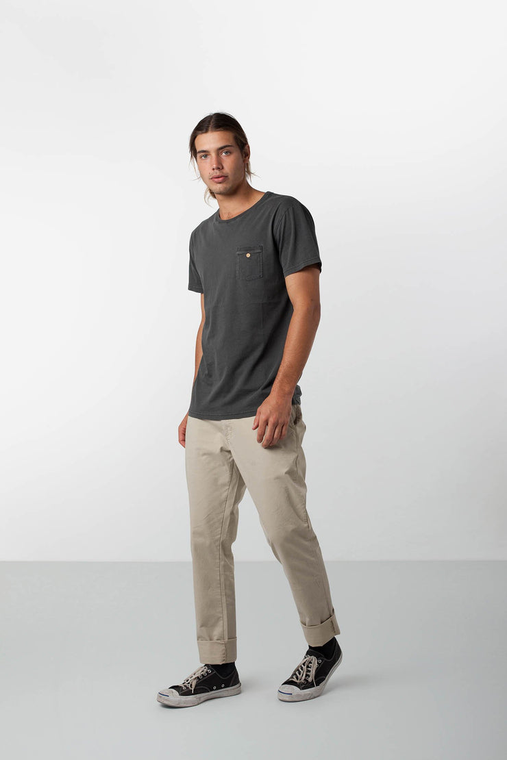 EVERYDAY WASH T-SHIRT CHARCOAL