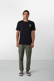 DESERT PALM T-SHIRT OLD BLACK