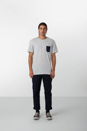 BASIC T-SHIRT GREY MARLE