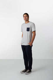 BASIC T-SHIRT GREY MARLE