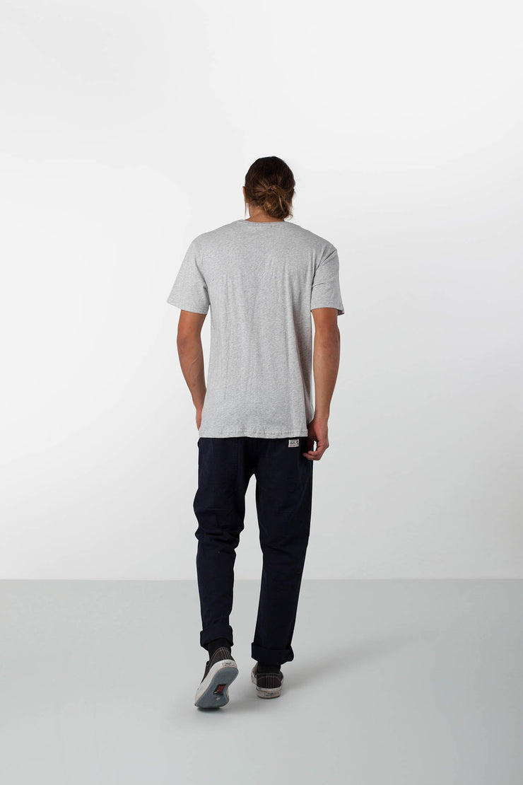BASIC T-SHIRT GREY MARLE