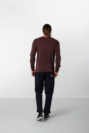 EVERYDAY WASH LS T-SHIRT DUSTED TAUPE
