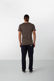 EVERYDAY STRIPE T-SHIRT CHARCOAL