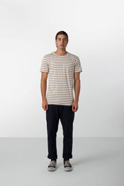 EVERYDAY STRIPE T-SHIRT SAND