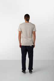 EVERYDAY STRIPE T-SHIRT SAND