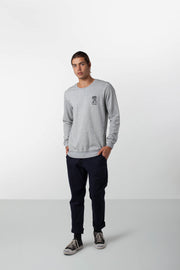 BUNGALOW PULLOVER GREY MARLE