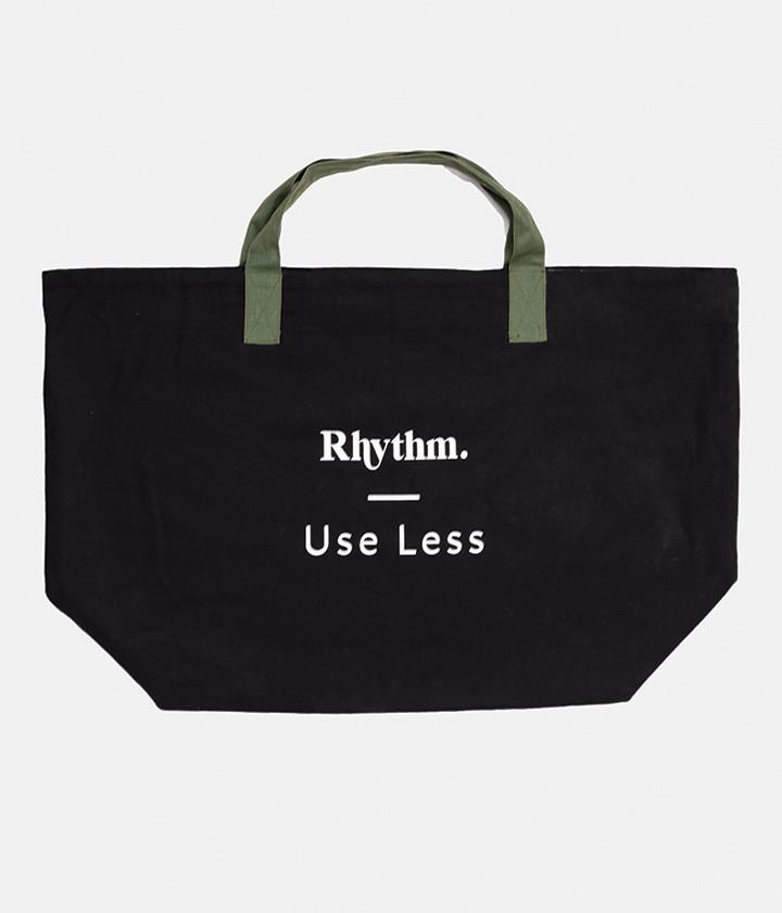USE LESS BEACH TOTE BLACK
