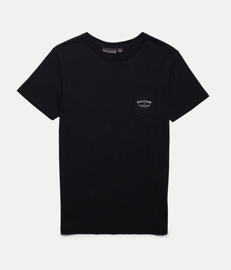 POCKET T-SHIRT BLACK WASH