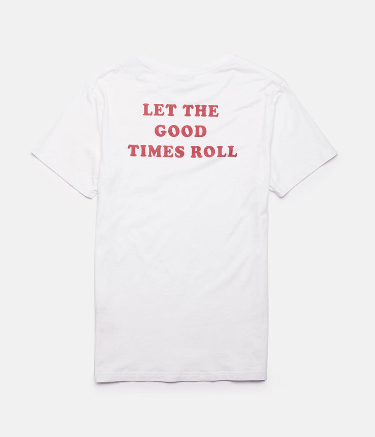 ROLLING T-SHIRT WHITE
