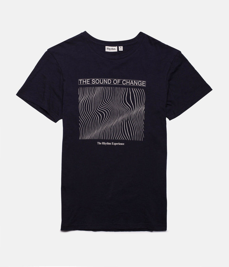 VIBRATIONS T-SHIRT DARK NAVY