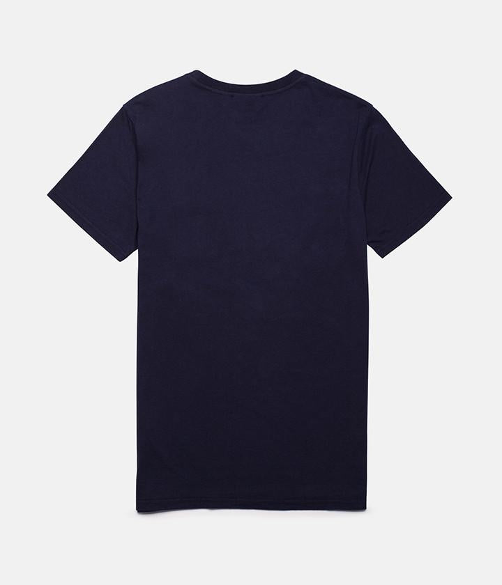 BASIC T-SHIRT NAVY / TAN
