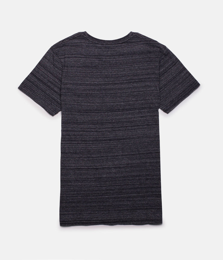 FIELD T-SHIRT BLACK SPACE DYE