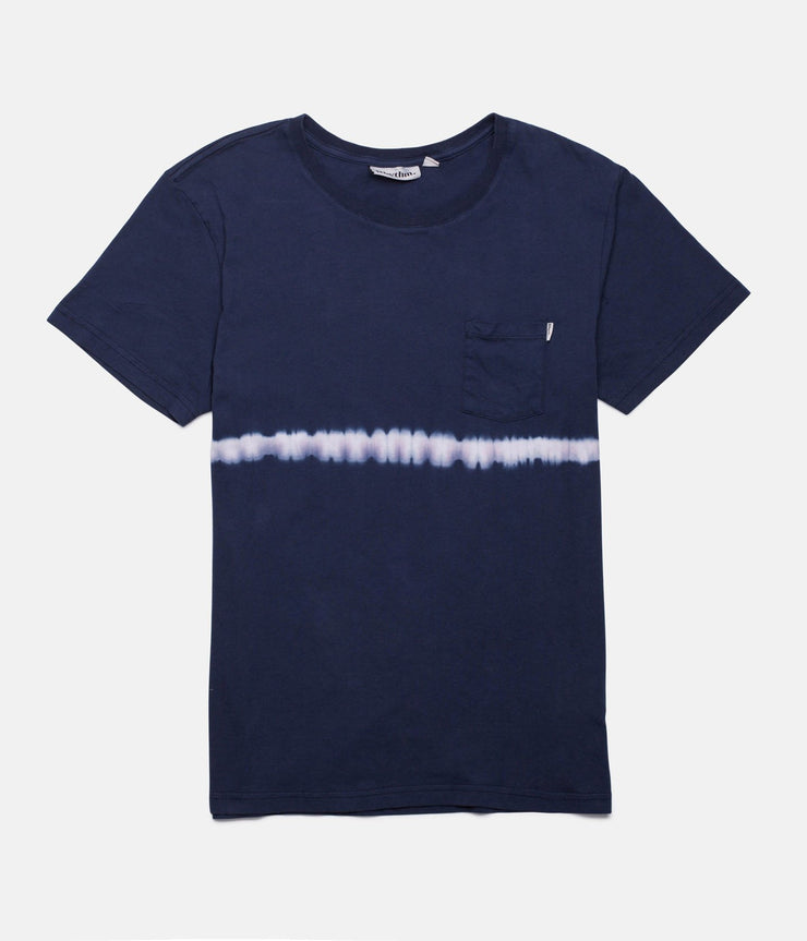 SHIBORI T-SHIRT INDIGO