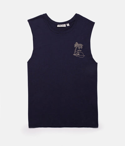 SUNSET TANK NAVY