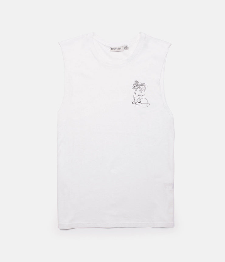 SUNSET TANK WHITE