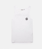 SLOW DOWN SINGLET WHITE