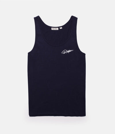 SIGNATURE SINGLET NAVY