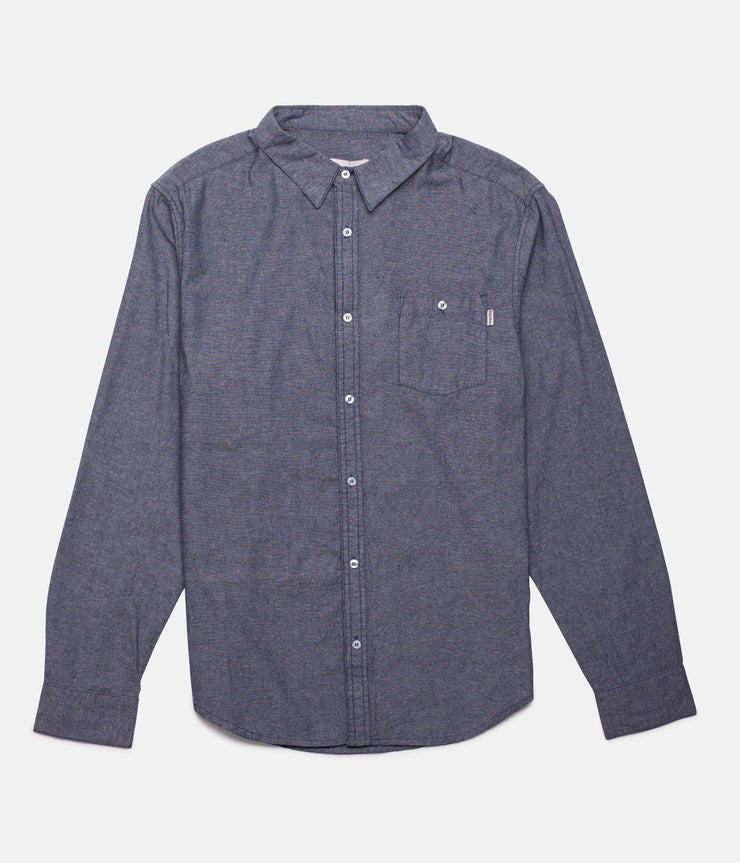 EVERYDAY OXFORD LS SHIRT NAVY