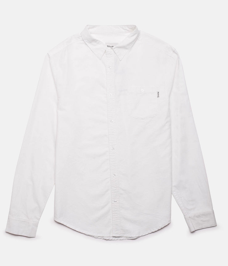 EVERYDAY OXFORD LS SHIRT WHITE