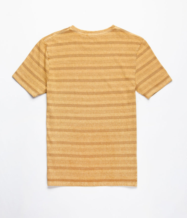 OVERDYE STRIPE TEE TOBACCO